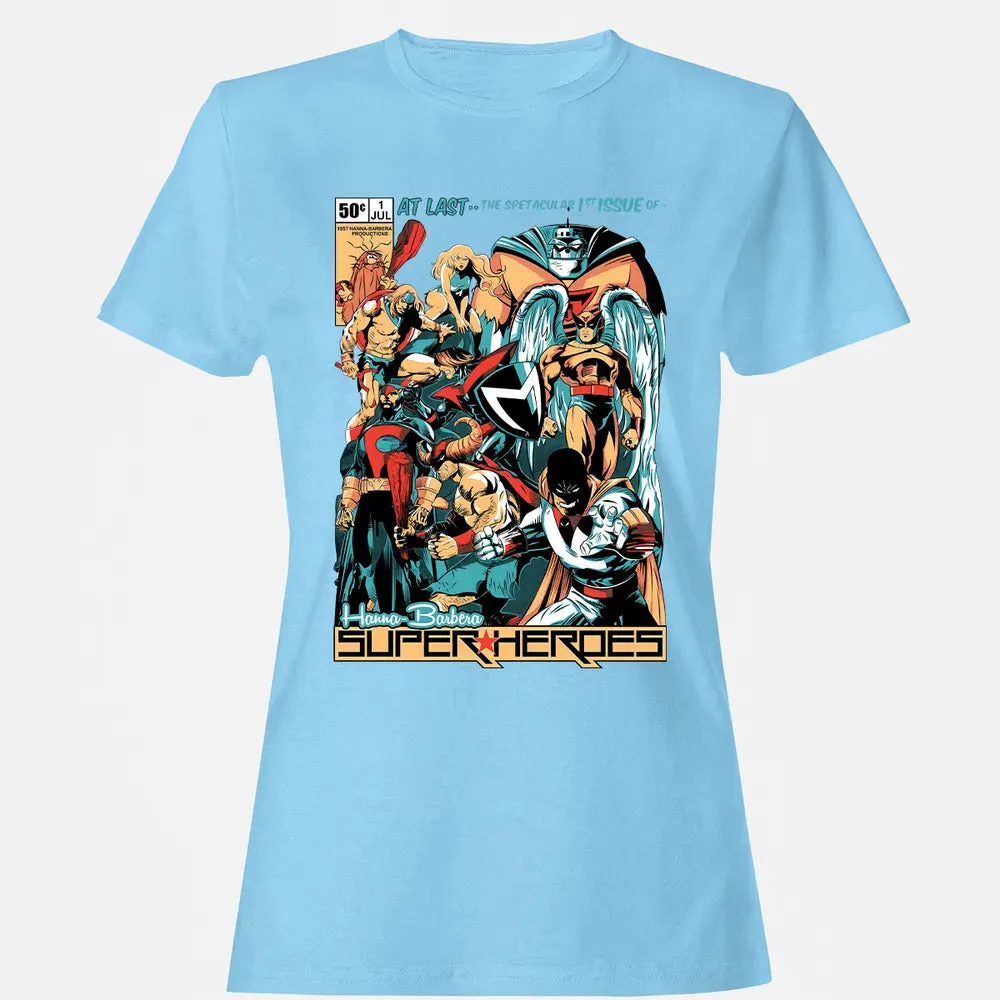 Hanna Barbera Super Heroes Women's T-shirt - 8