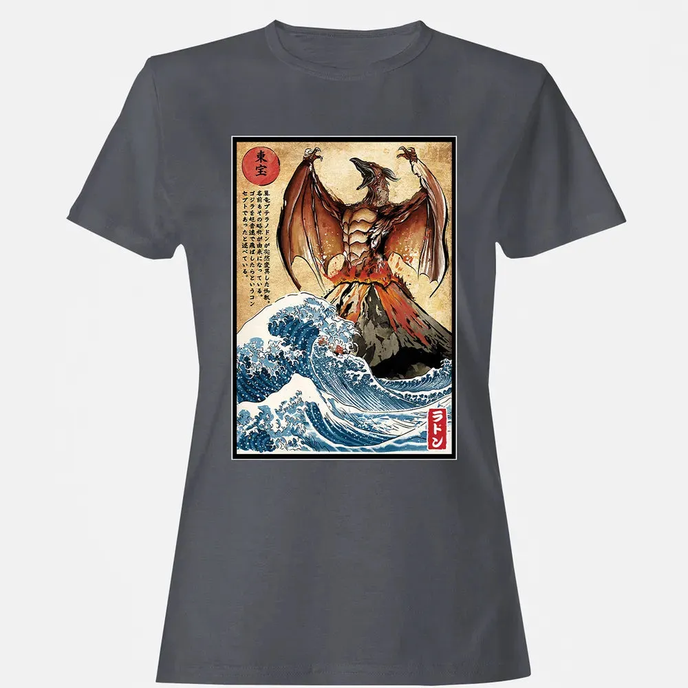 Fire Pteranodon in Japan Women's T-shirt - 5