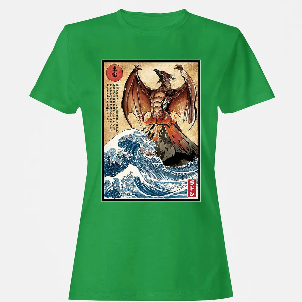 Fire Pteranodon in Japan Women's T-shirt - 7