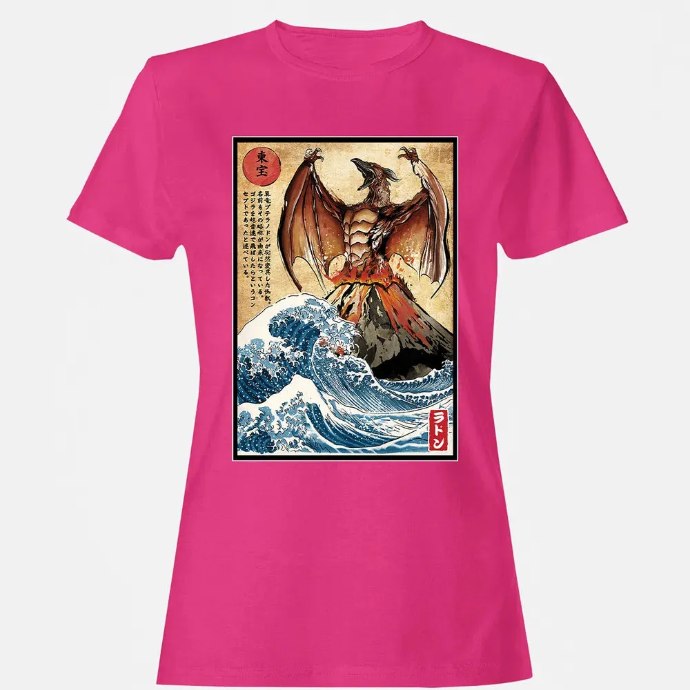 Fire Pteranodon in Japan Women's T-shirt - 6