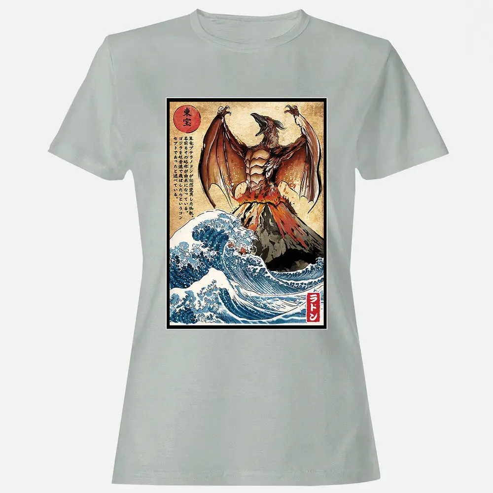 Fire Pteranodon in Japan Women's T-shirt - 2
