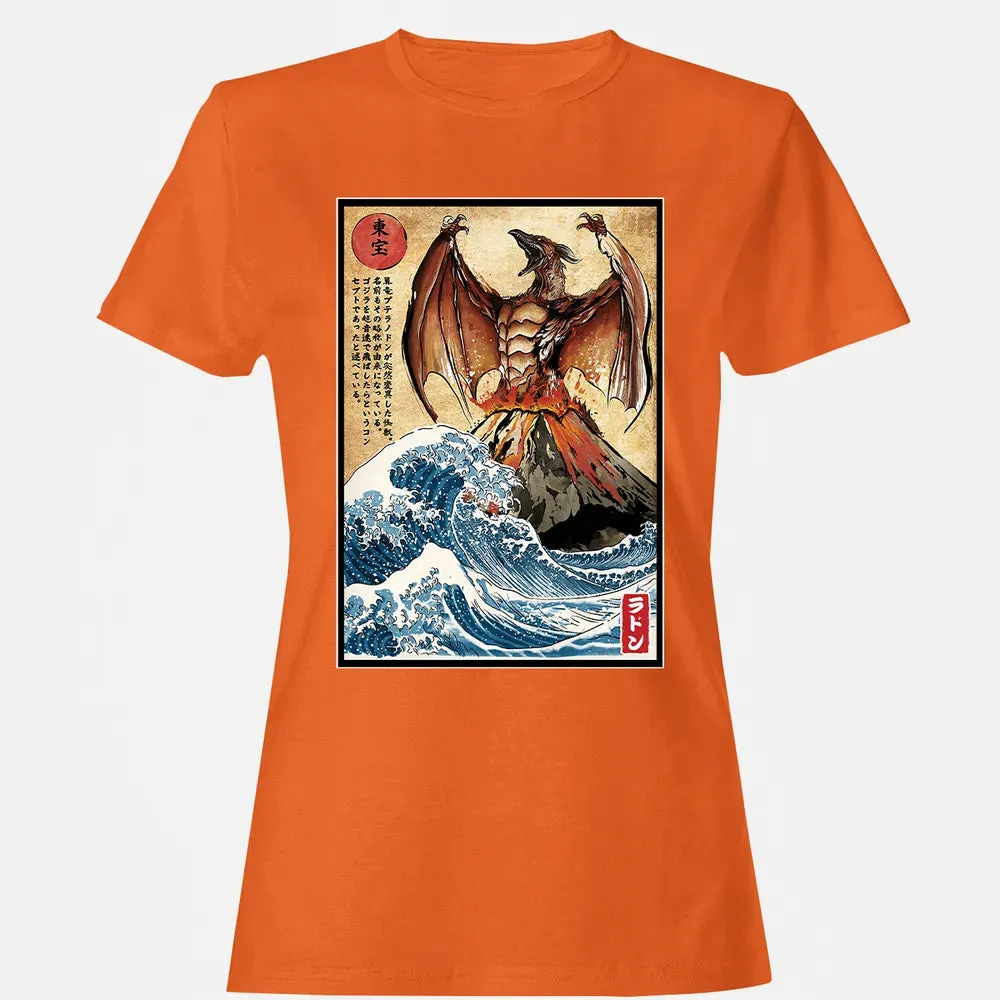 Fire Pteranodon in Japan Women's T-shirt - 11