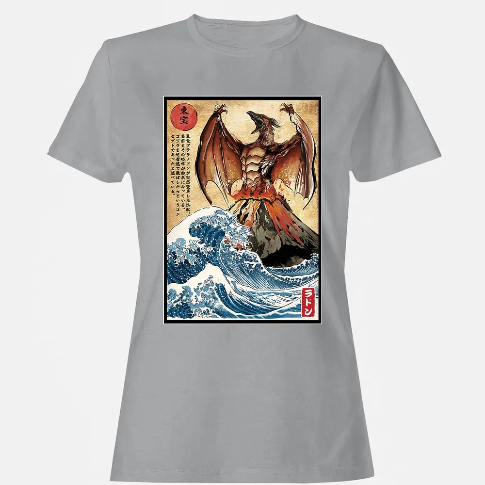 Fire Pteranodon in Japan Women's T-shirt - 15