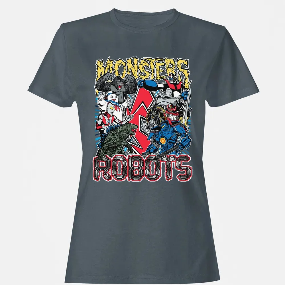Monsters vs Robots Women's T-shirt - 3