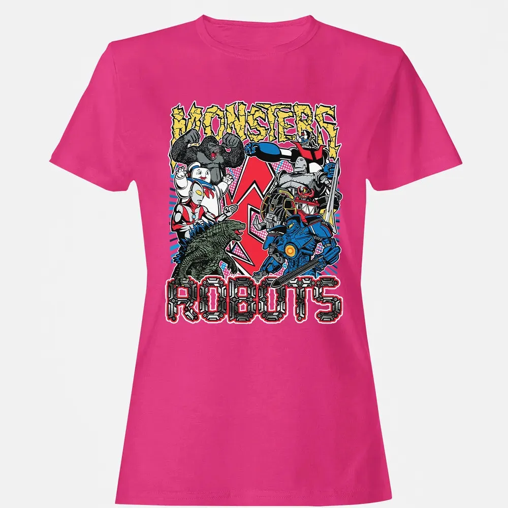 Monsters vs Robots Women's T-shirt - 6