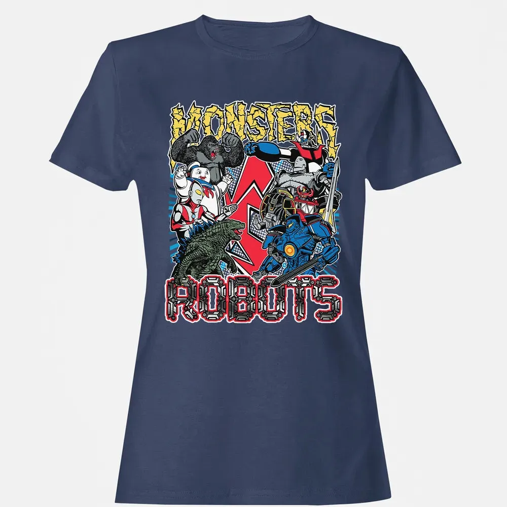 Monsters vs Robots Women's T-shirt - 10