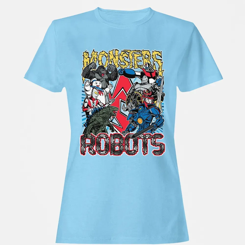 Monsters vs Robots Women's T-shirt - 8