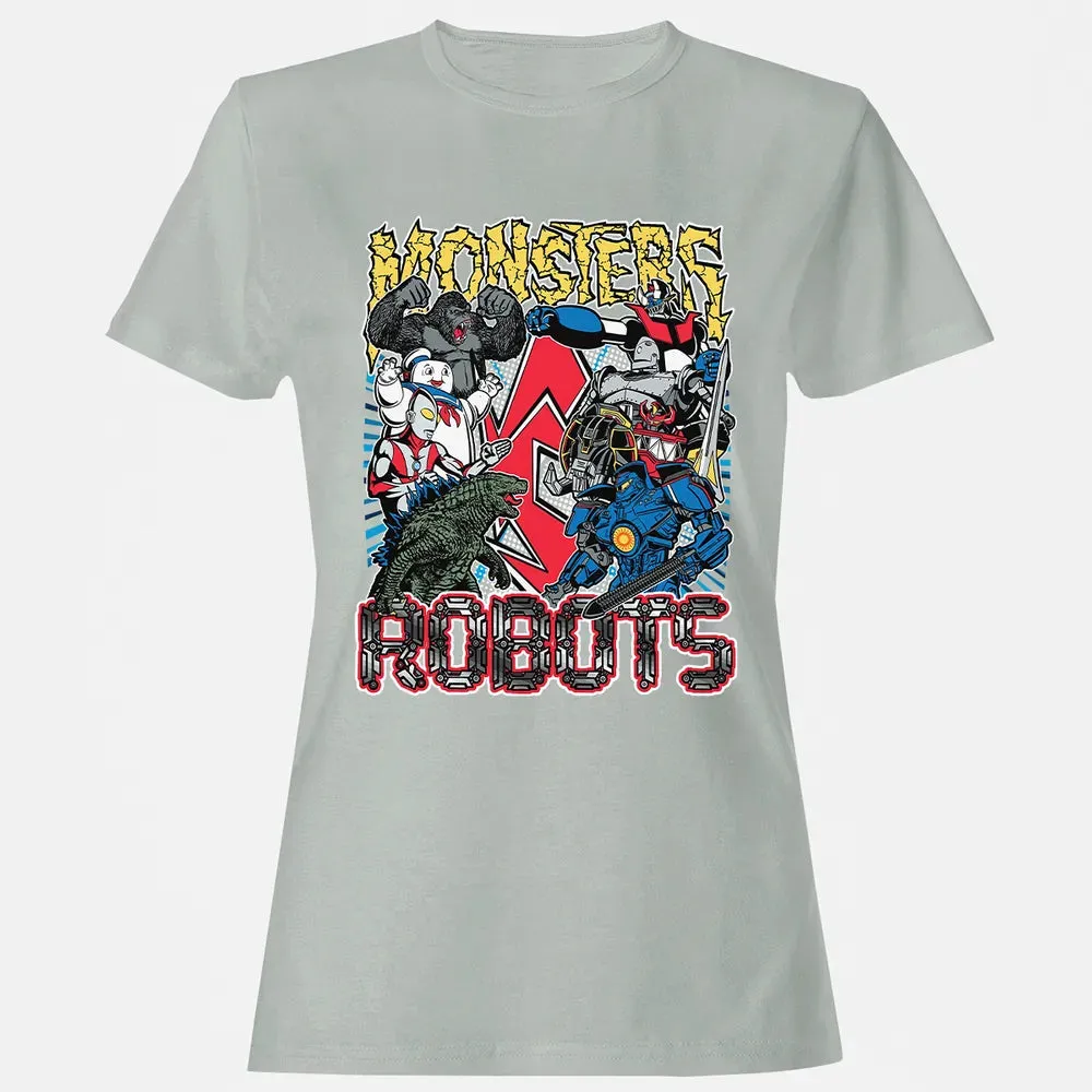 Monsters vs Robots Women's T-shirt - 2