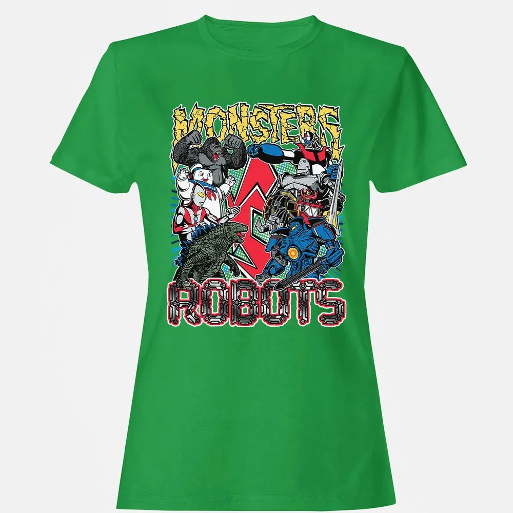Monsters vs Robots Women's T-shirt - 7