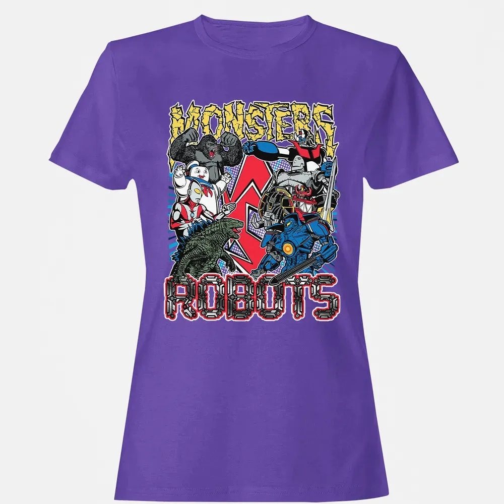 Monsters vs Robots Women's T-shirt - 12