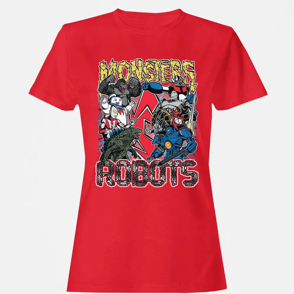 Monsters vs Robots Women's T-shirt - 13