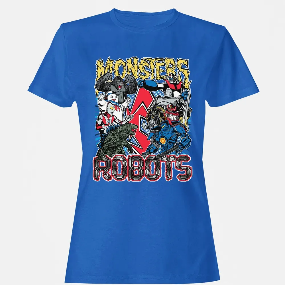 Monsters vs Robots Women's T-shirt - 14