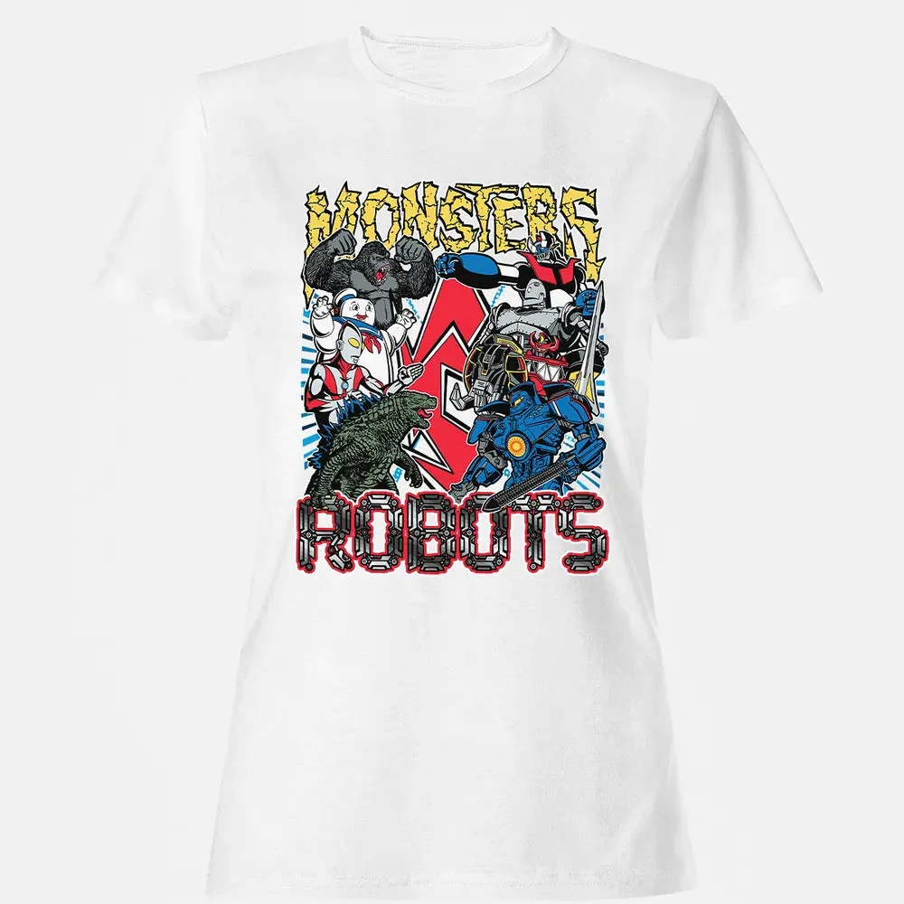 Monsters vs Robots Women's T-shirt - 16