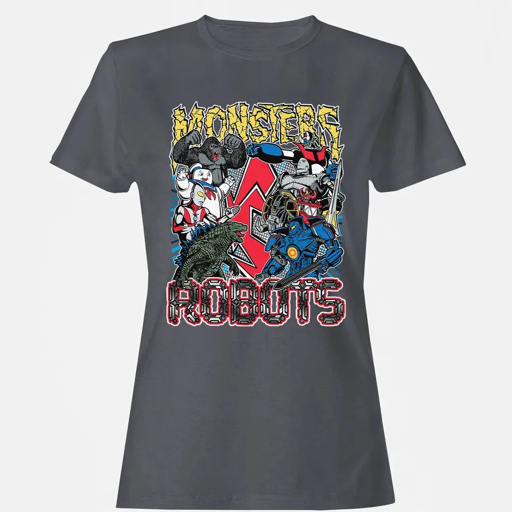 Monsters vs Robots Women's T-shirt - 5