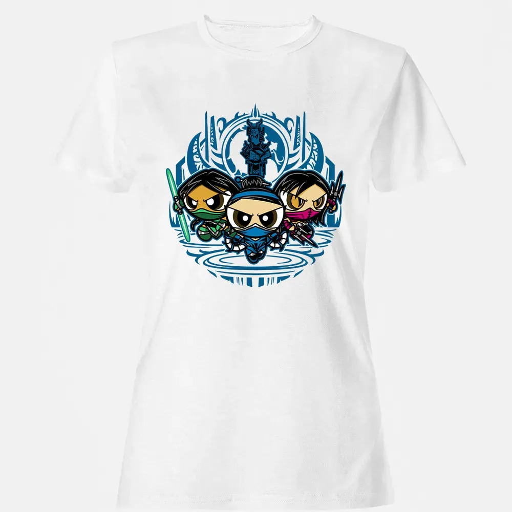 Outworldpuff Girls Women's T-shirt - 16