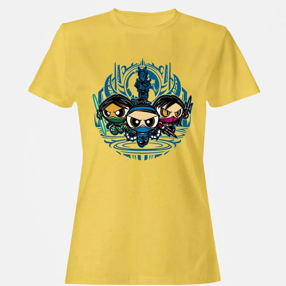 Outworldpuff Girls Women's T-shirt - 4