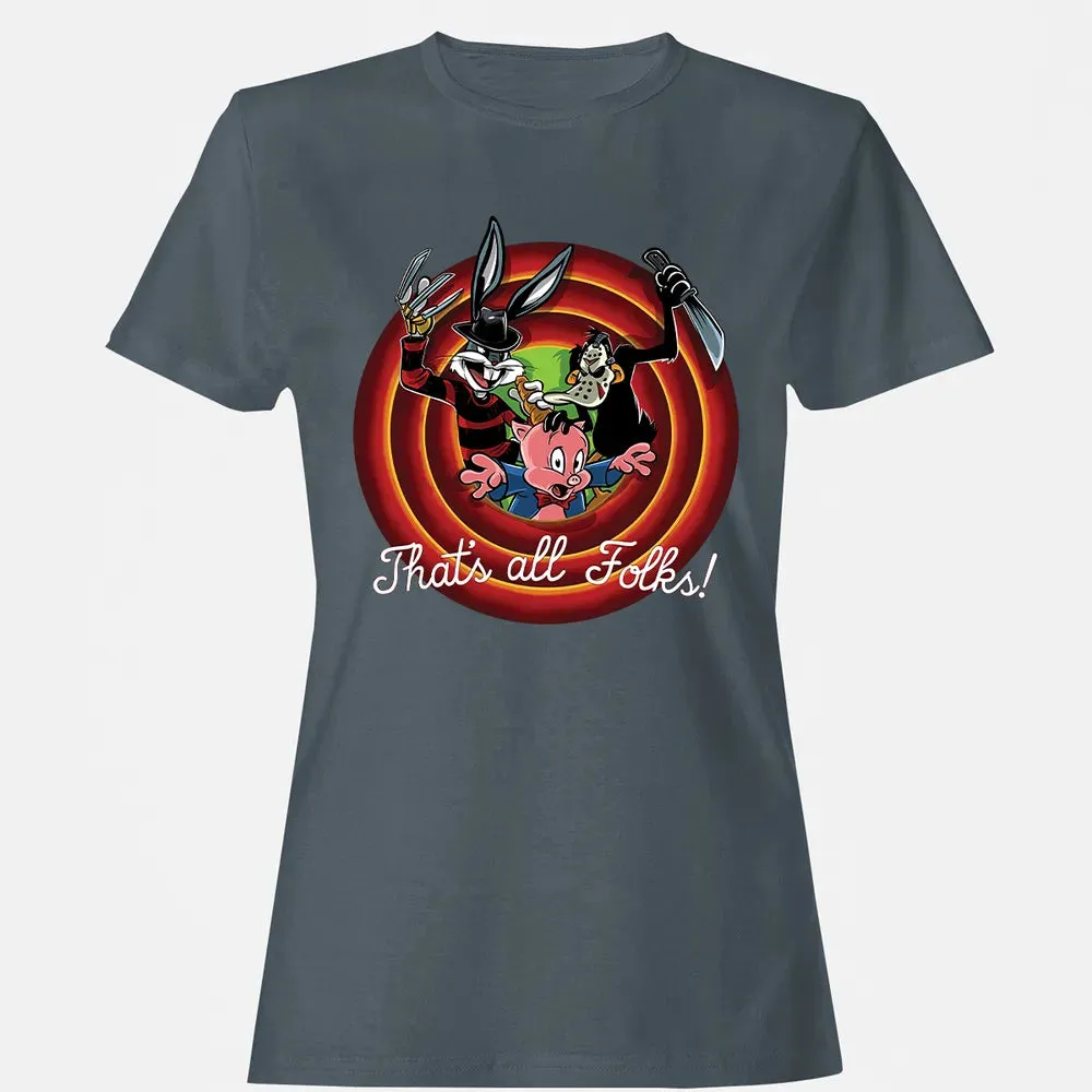 Thatâ€™s All Folks Women's T-shirt - 3