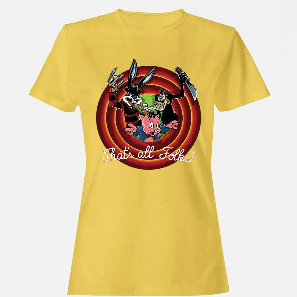 Thatâ€™s All Folks Women's T-shirt - 4