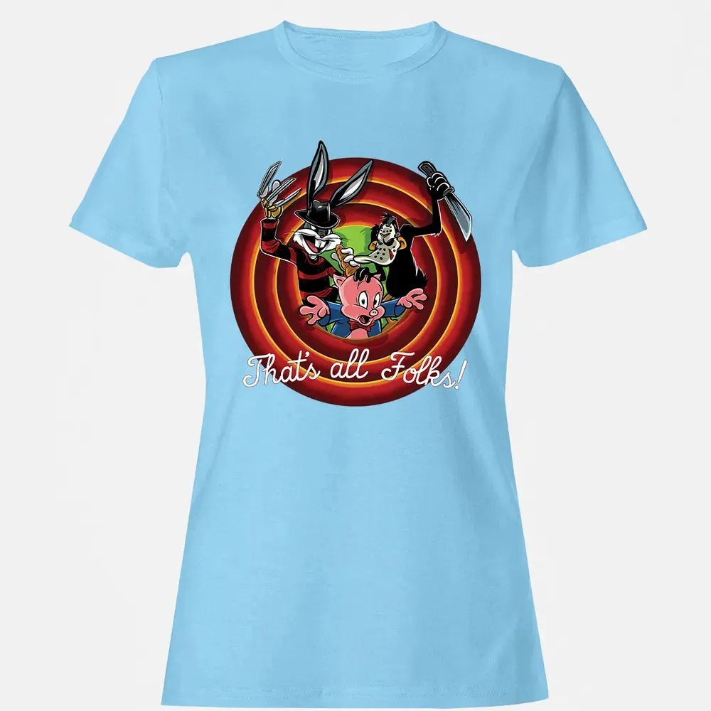 Thatâ€™s All Folks Women's T-shirt - 8