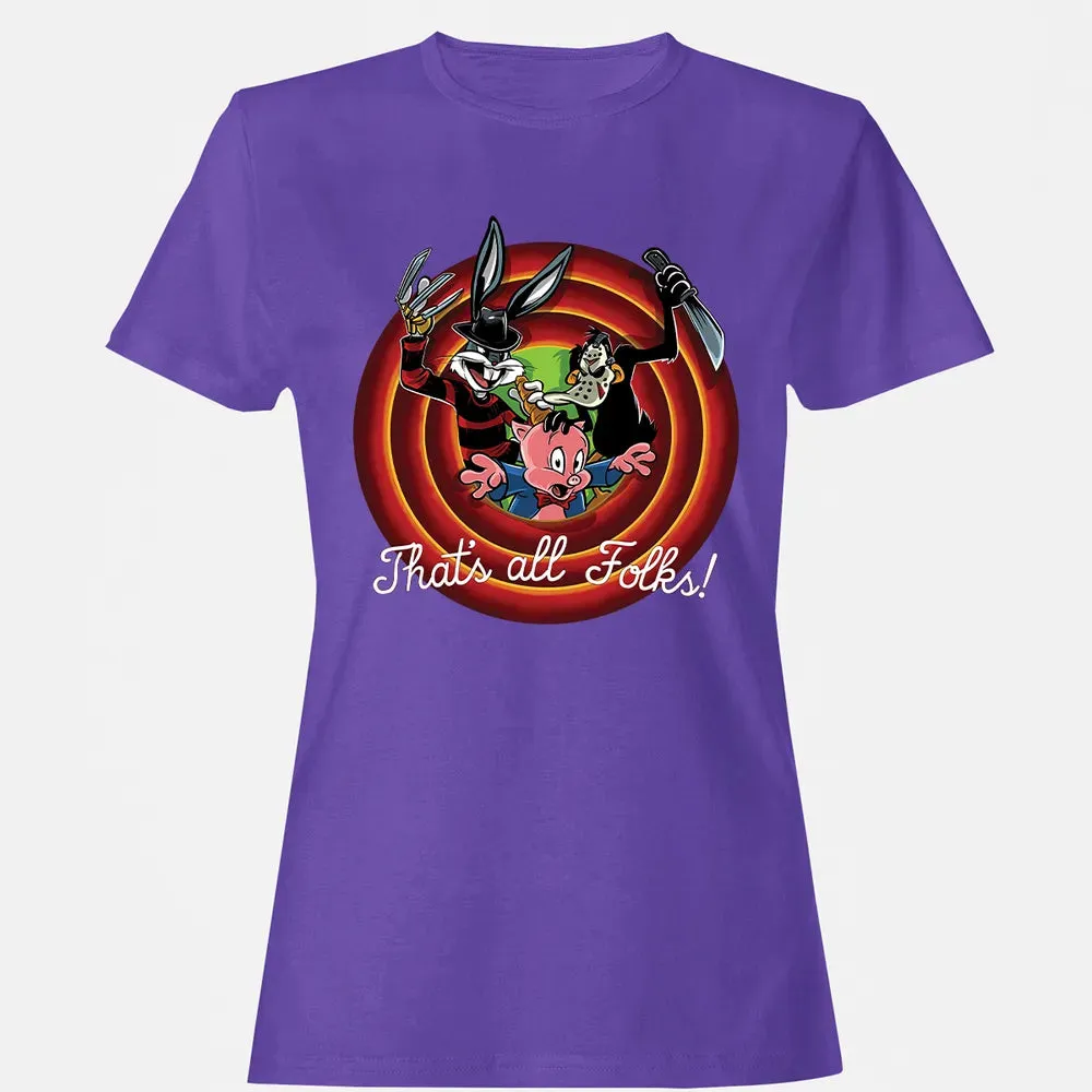 Thatâ€™s All Folks Women's T-shirt - 12
