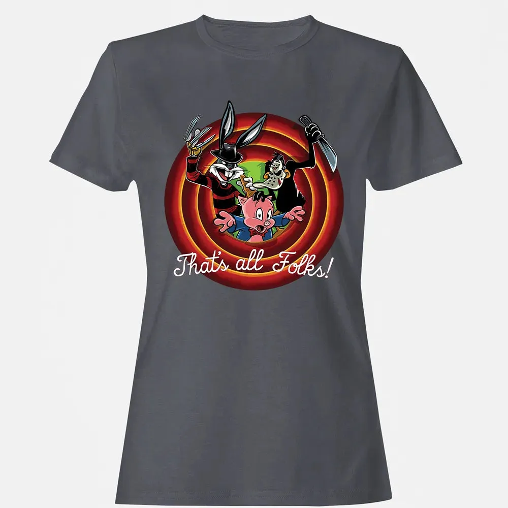 Thatâ€™s All Folks Women's T-shirt - 5