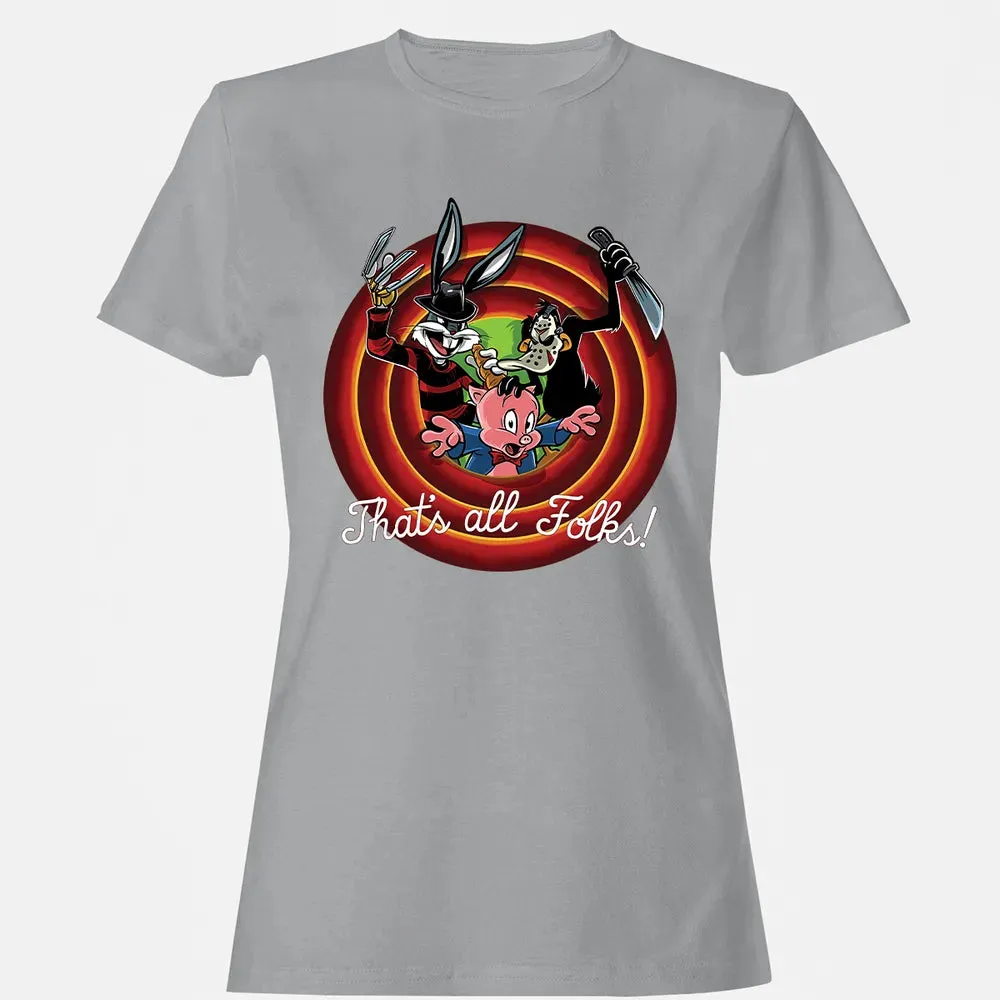 Thatâ€™s All Folks Women's T-shirt - 15
