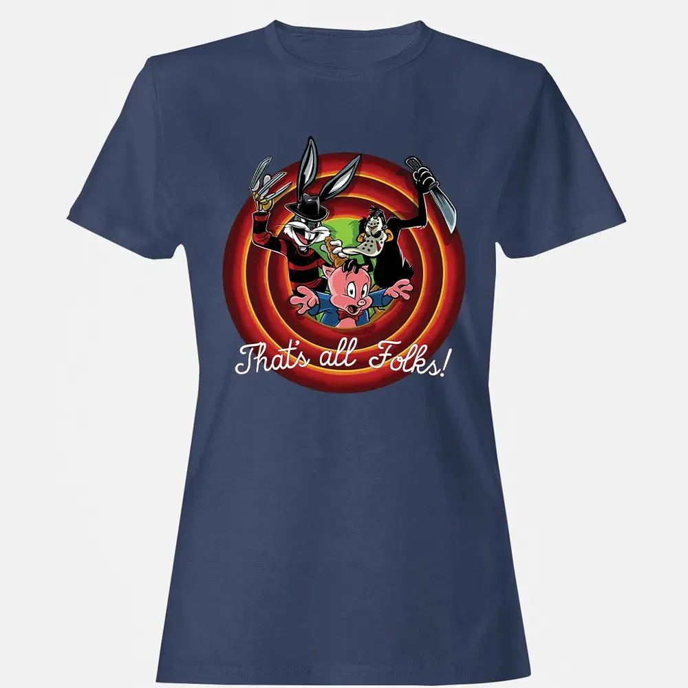 Thatâ€™s All Folks Women's T-shirt - 10
