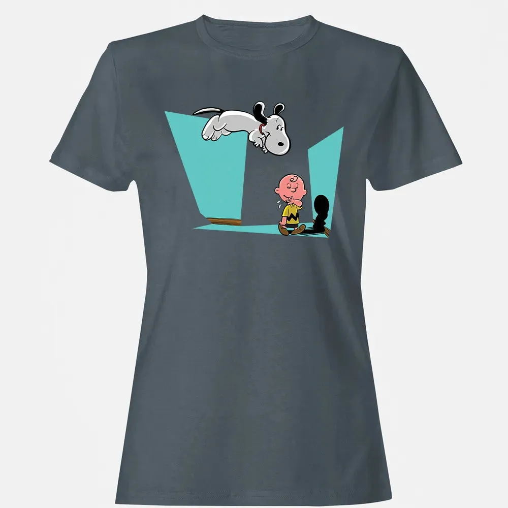 Kid and Beagle Women's T-shirt - 3