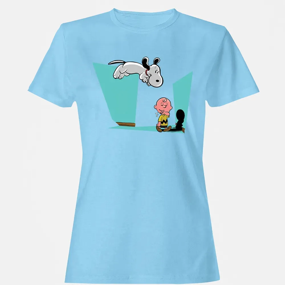 Kid and Beagle Women's T-shirt - 8