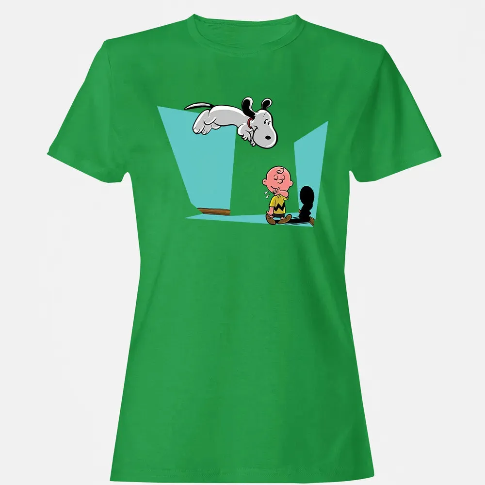 Kid and Beagle Women's T-shirt - 7