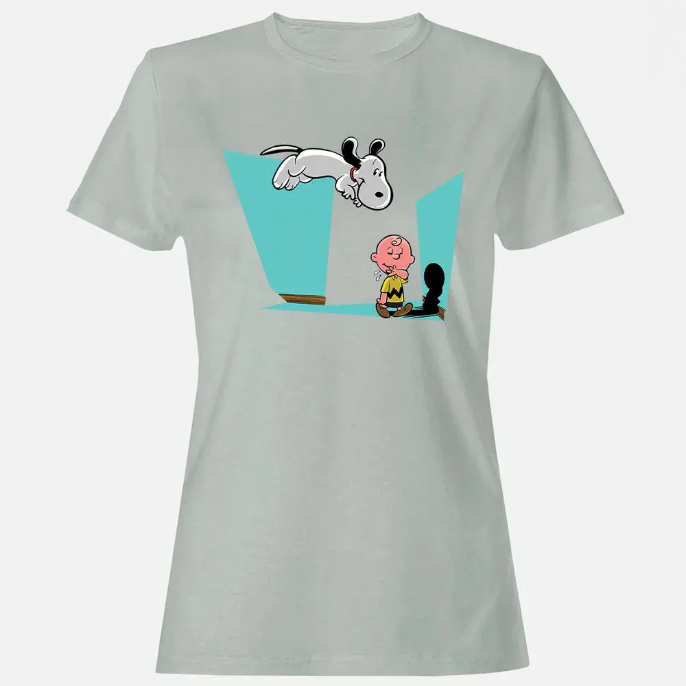 Kid and Beagle Women's T-shirt - 2