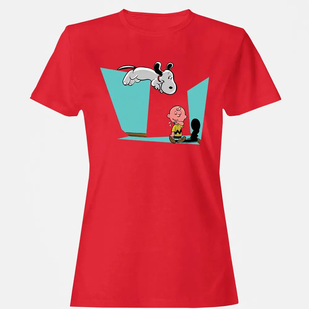 Kid and Beagle Women's T-shirt - 13