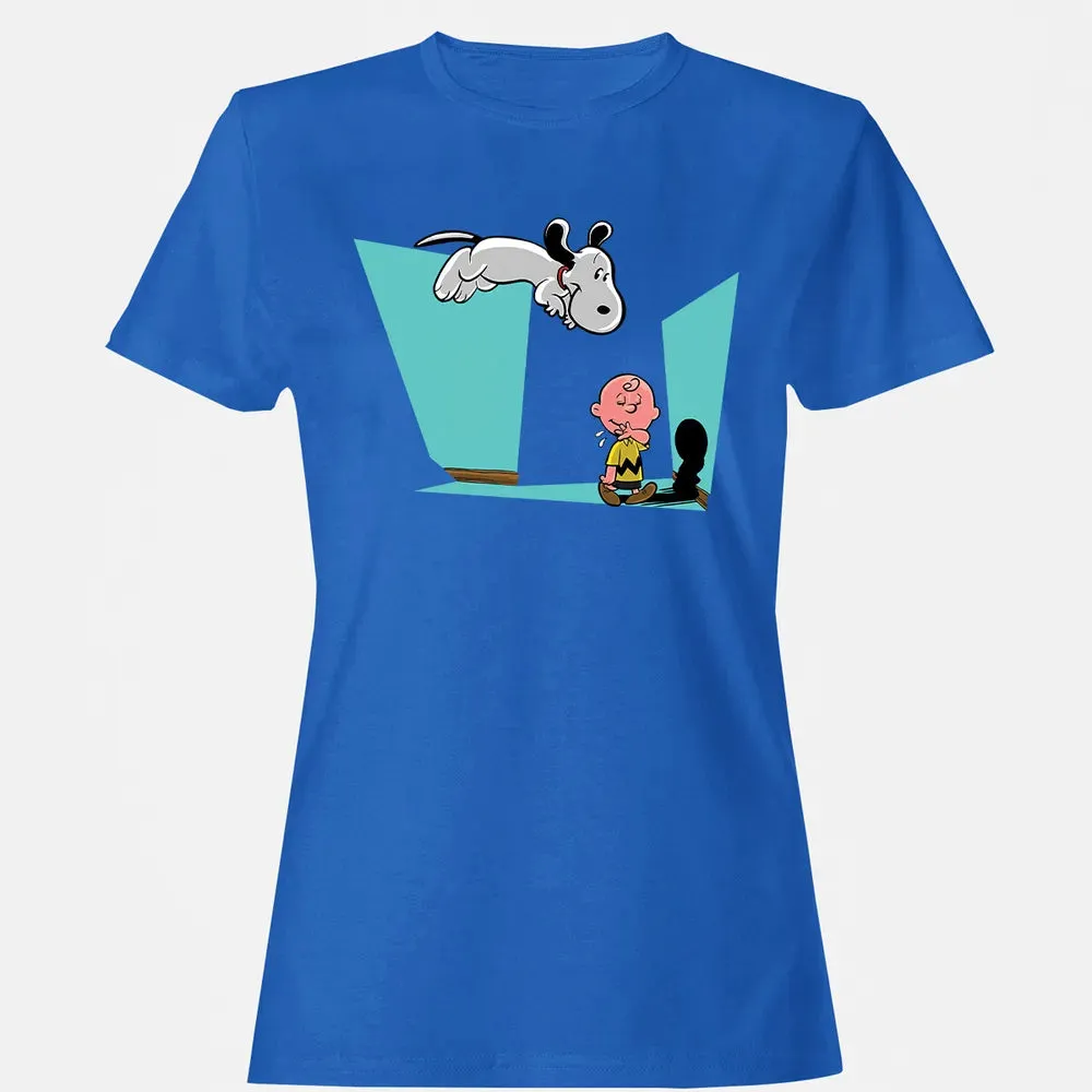 Kid and Beagle Women's T-shirt - 14