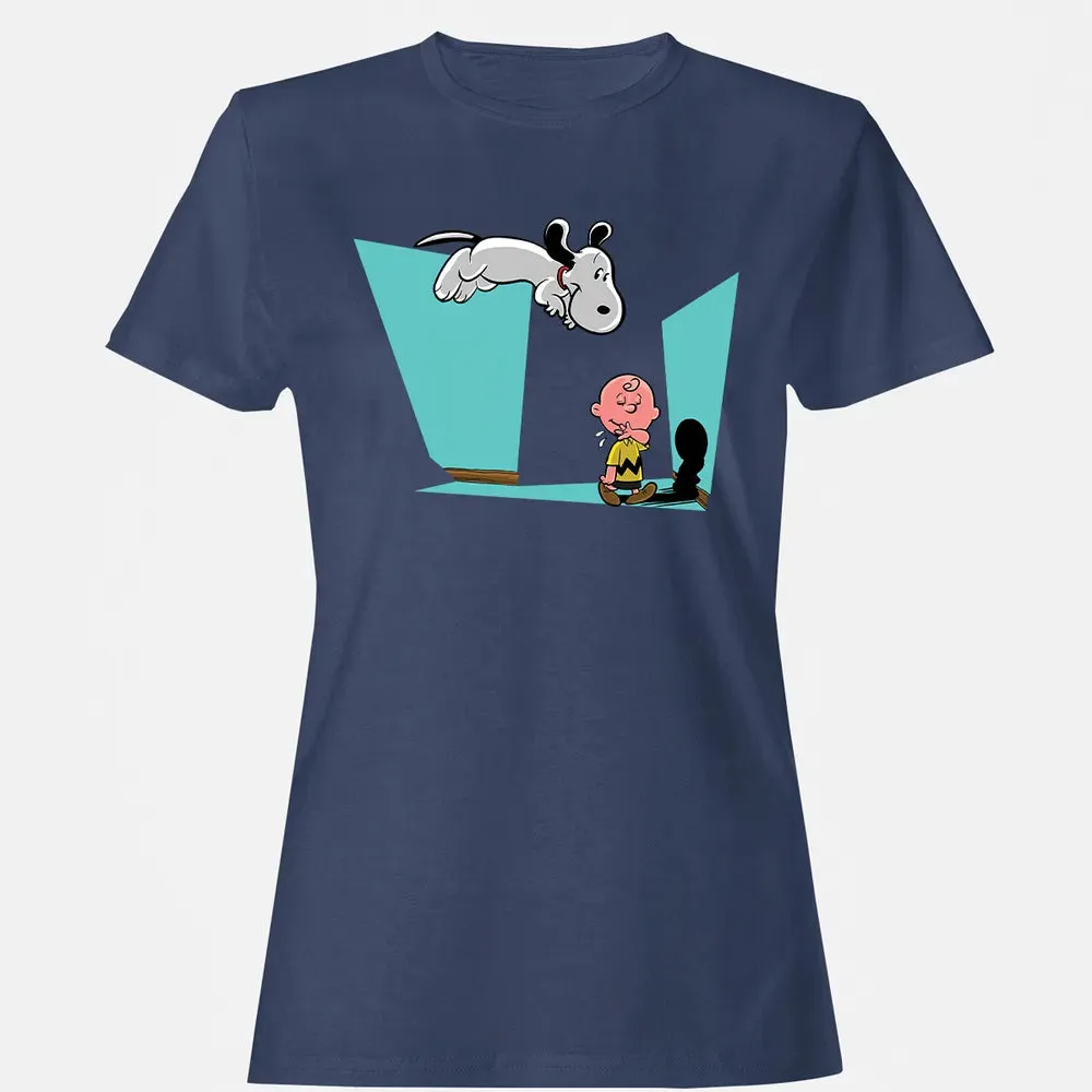 Kid and Beagle Women's T-shirt - 10