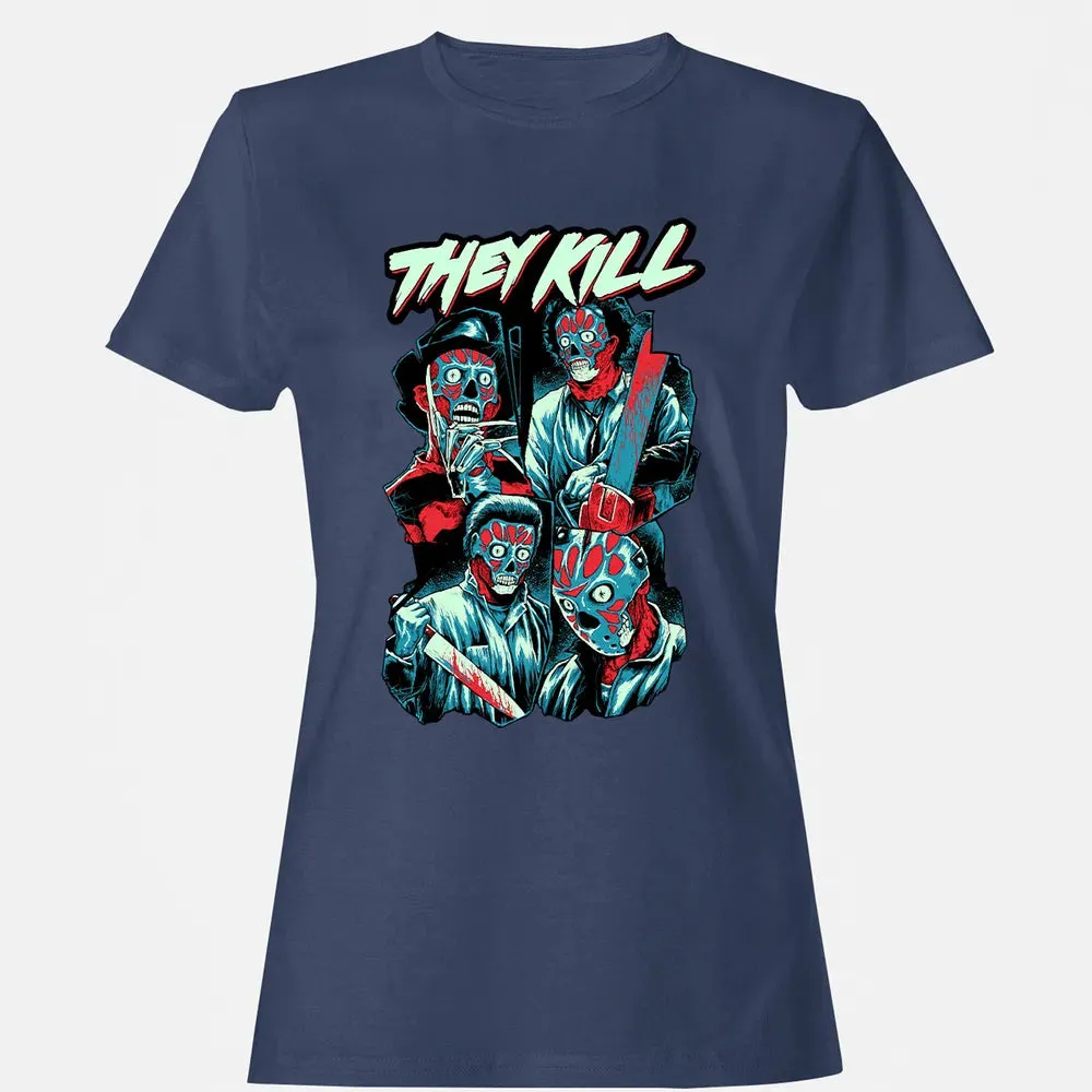 They Kill Women's T-shirt - 10