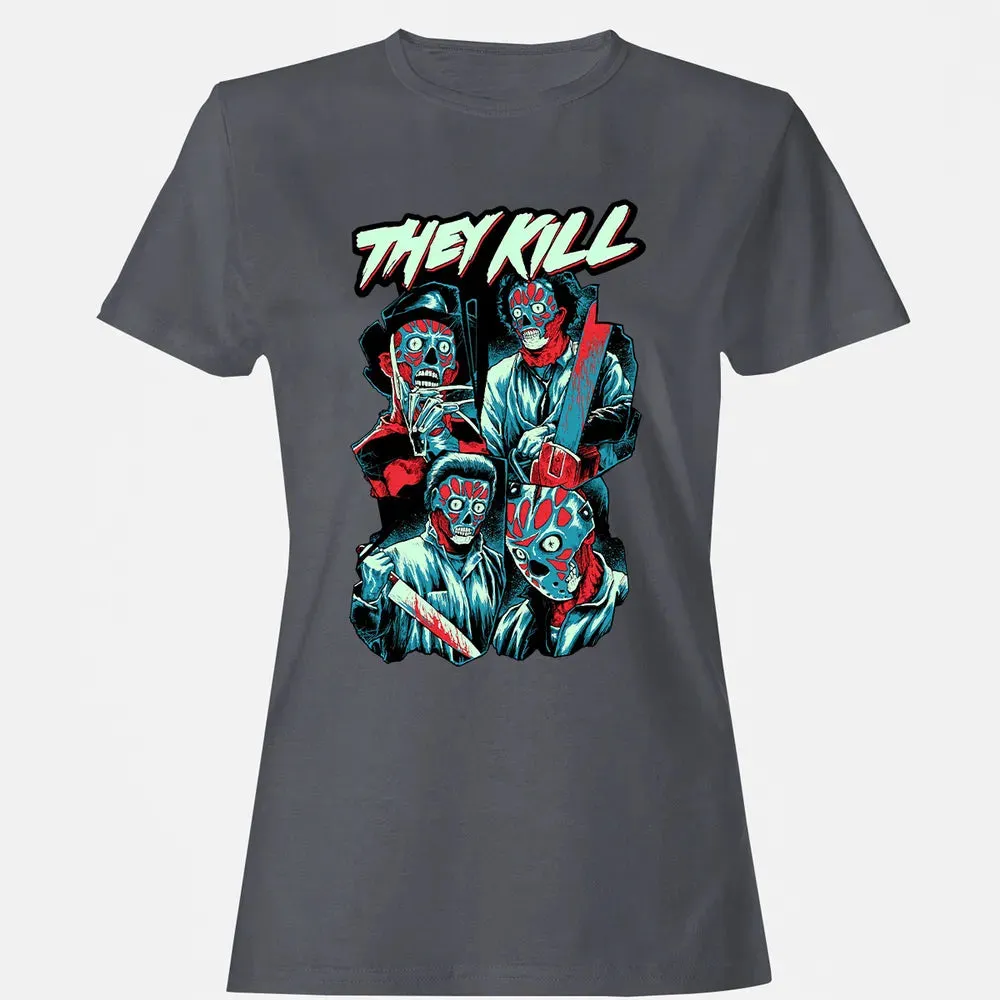 They Kill Women's T-shirt - 5