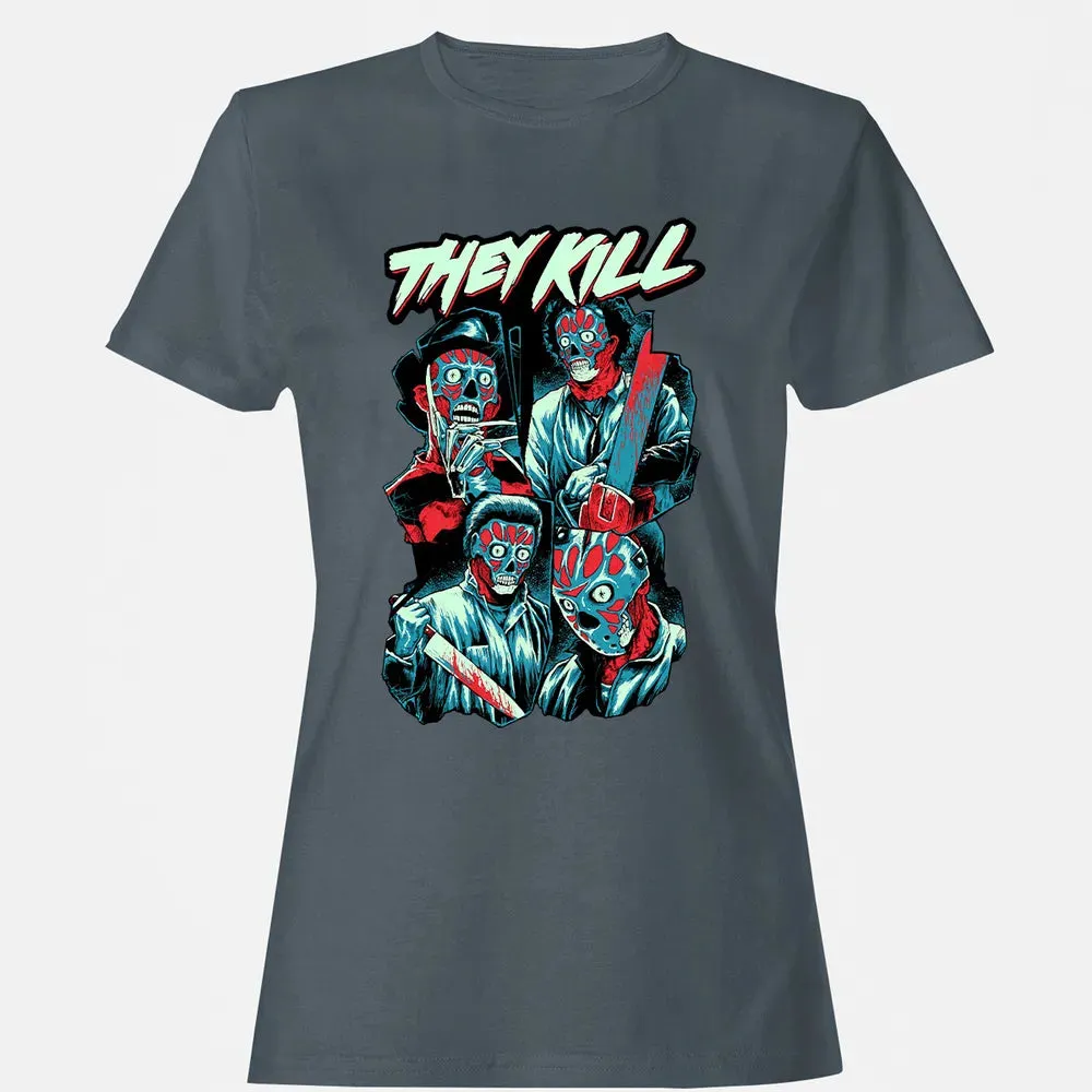 They Kill Women's T-shirt - 3