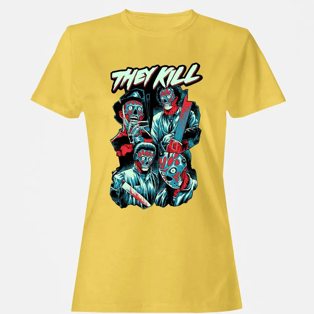 They Kill Women's T-shirt - 4
