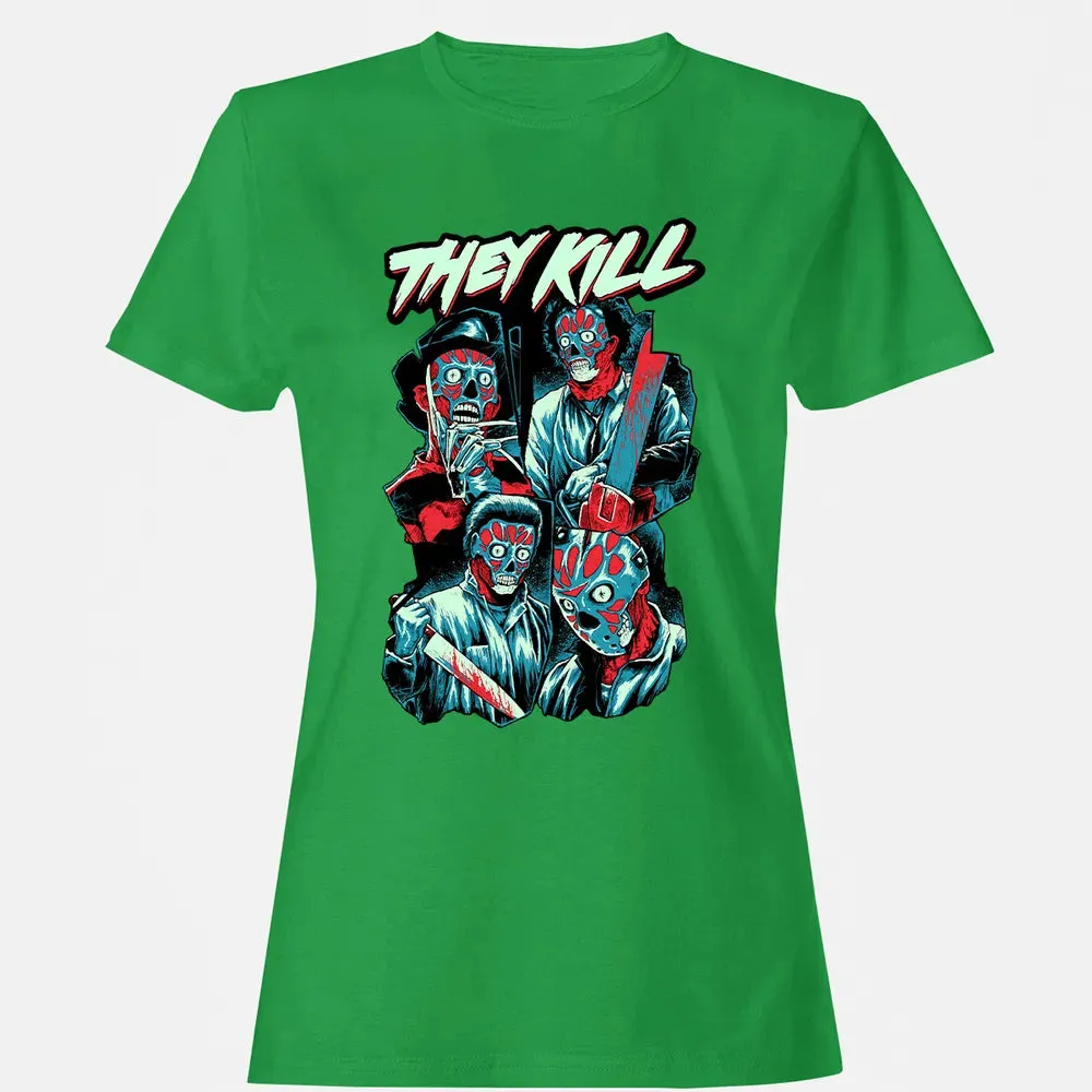 They Kill Women's T-shirt - 7