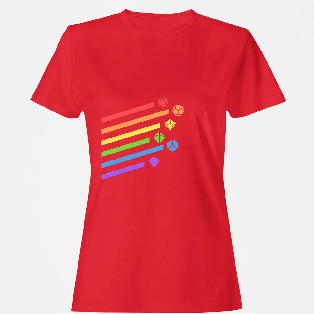 Rainbow Dice Set Women's T-shirt - 13