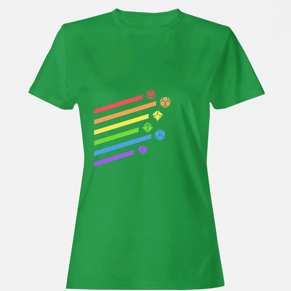 Rainbow Dice Set Women's T-shirt - 7