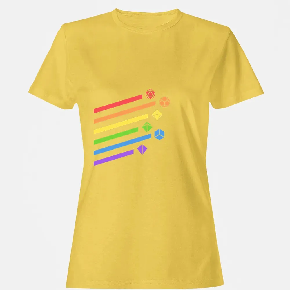 Rainbow Dice Set Women's T-shirt - 4