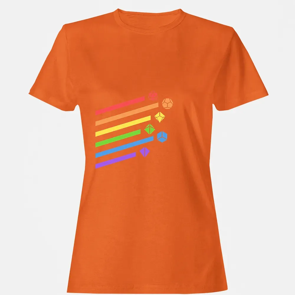 Rainbow Dice Set Women's T-shirt - 11