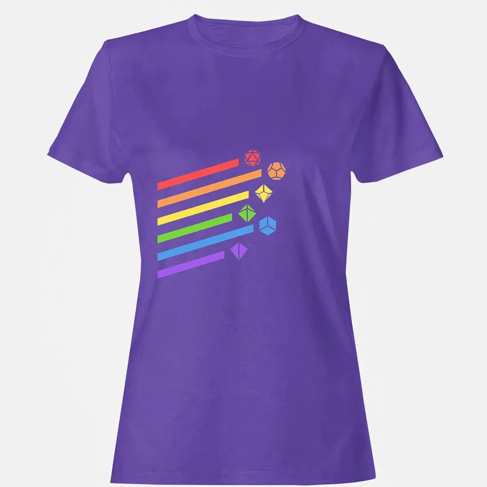 Rainbow Dice Set Women's T-shirt - 12