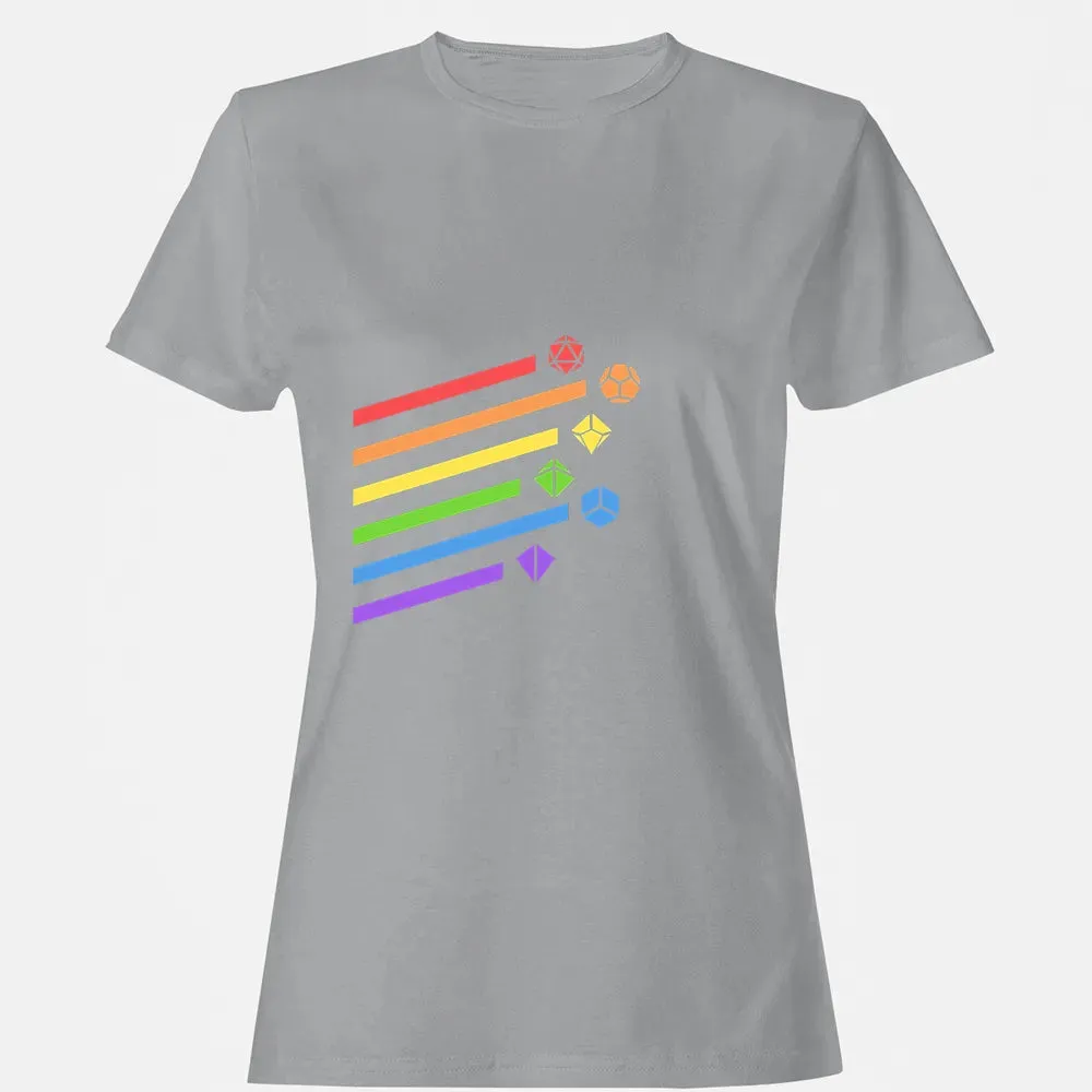Rainbow Dice Set Women's T-shirt - 15