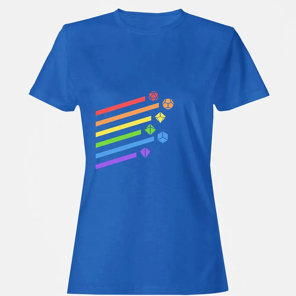 Rainbow Dice Set Women's T-shirt - 14
