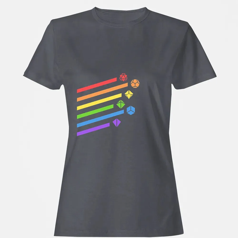 Rainbow Dice Set Women's T-shirt - 5