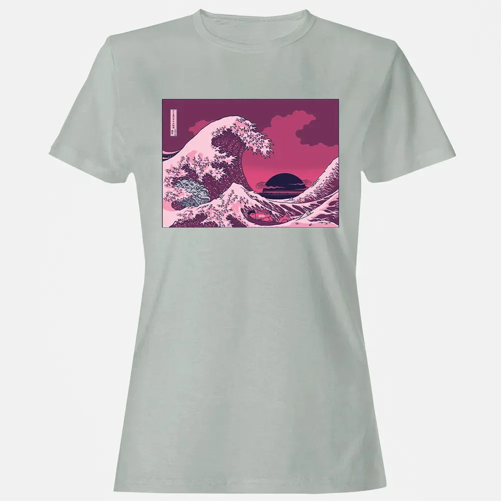 Neo Tokyo Wave Women's T-shirt - 2