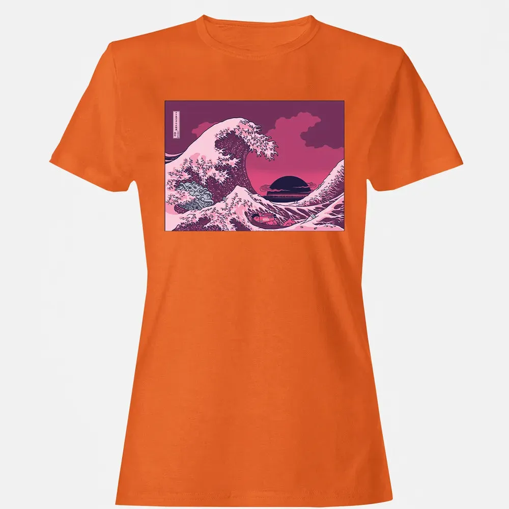 Neo Tokyo Wave Women's T-shirt - 11