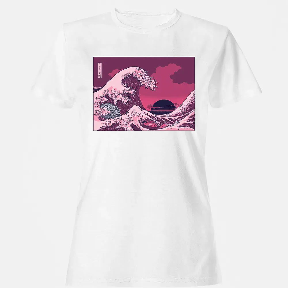 Neo Tokyo Wave Women's T-shirt - 16